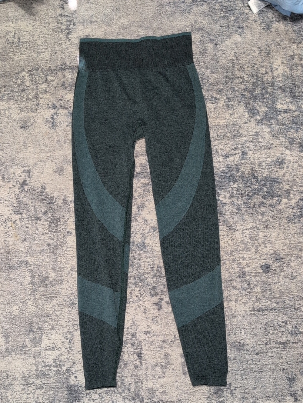 Victoria's Secret Kids Seamless Leggings - Dark Green Two-Tone